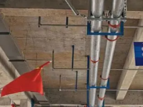 古县管廊支架的安装方法